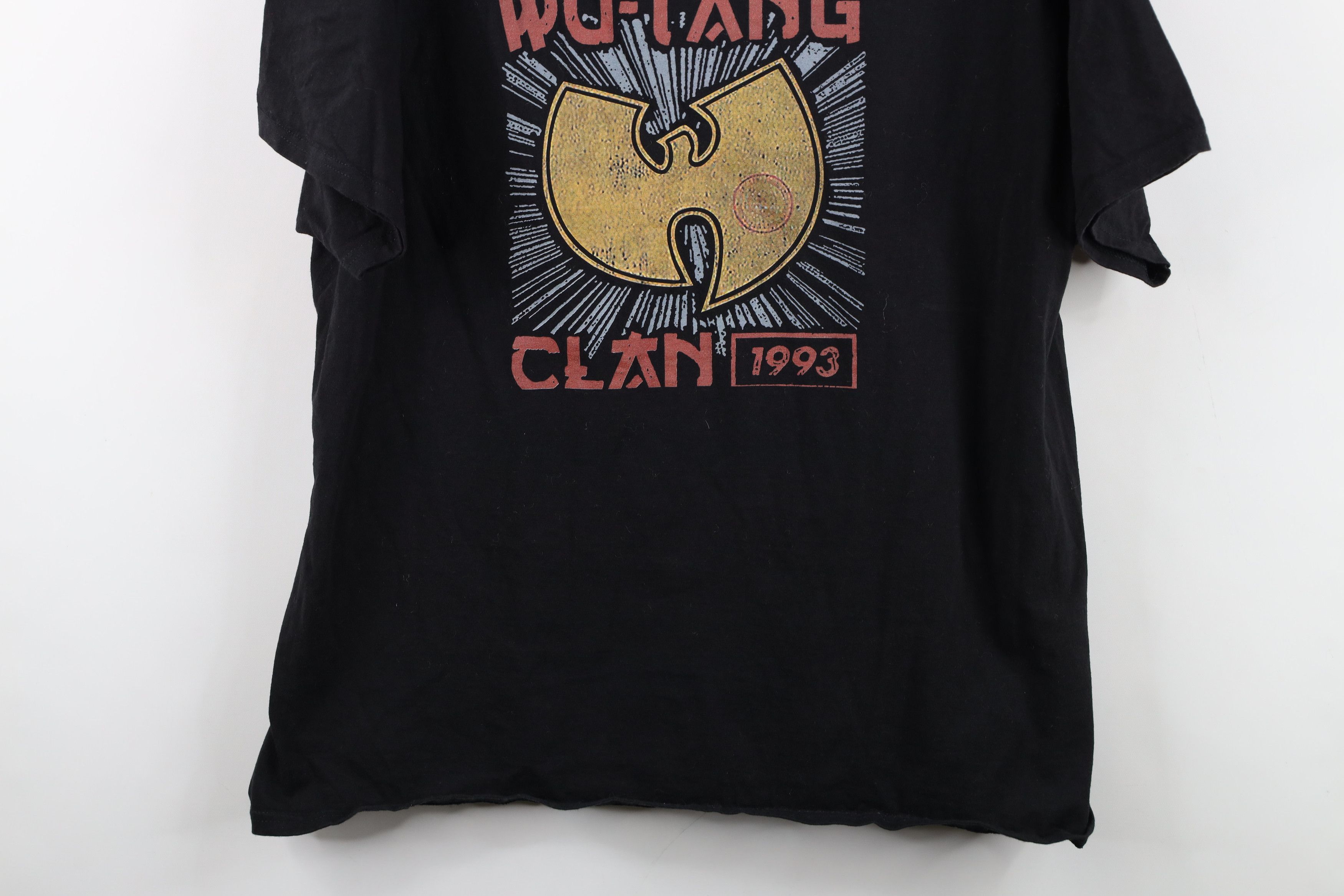 Vintage Retro Y2K Spell 1993 Wu Tang Clan Rap Hip Hop T-Shirt Black Size US L / EU 52-54 / 3 - 3 Thumbnail