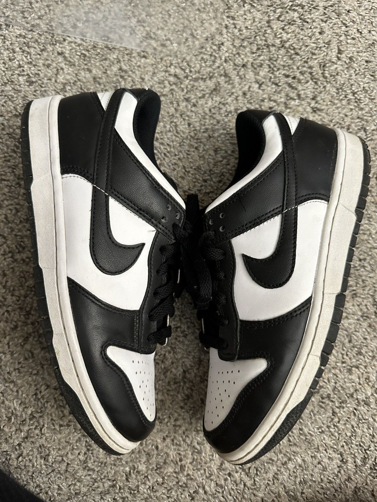 Nike Nike dunk low panda - size 6 - black white Size US 6 / EU 39 - 2 Thumbnail