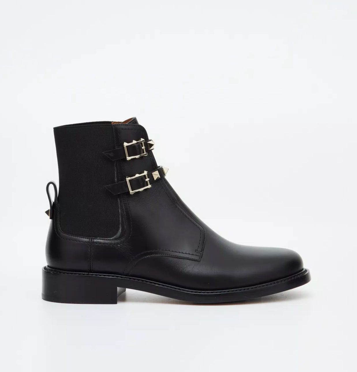 Valentino Rockstud calfskin ankle boots SIZE