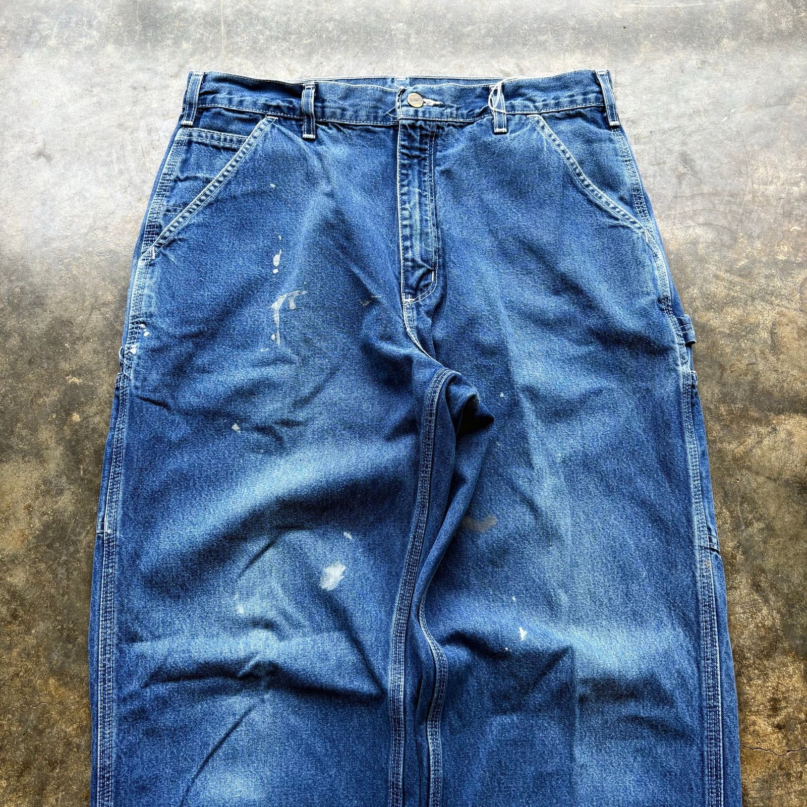Carhartt × Vintage Vintage Baggy Carhartt Carpenter Jeans Size US 34 / EU 50 - 4 Thumbnail