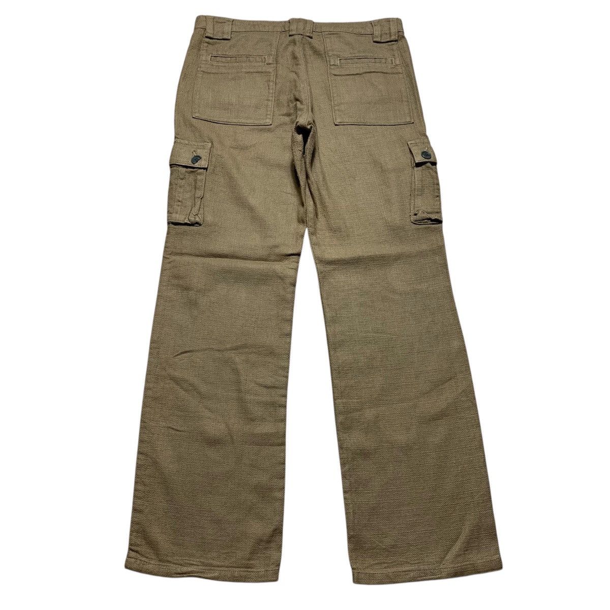 Japanese Brand Vintage E Blue Iron Forge Hemp Canvas Cargo Pants Size US 28 / EU 44 - 7 Thumbnail