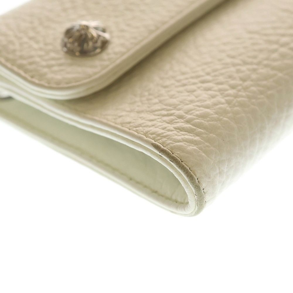 Chrome Hearts Chrome Hearts Wave Mini Leather Wallet White Size ONE SIZE - 5 Thumbnail