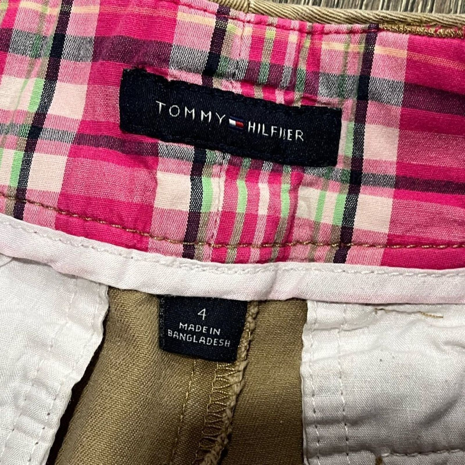 Tommy Hilfiger Tommy Hilfiger Chino Shorts Pockets Cotton Brown Size 4 Size 27" / US 4 / IT 40 - 5 Thumbnail
