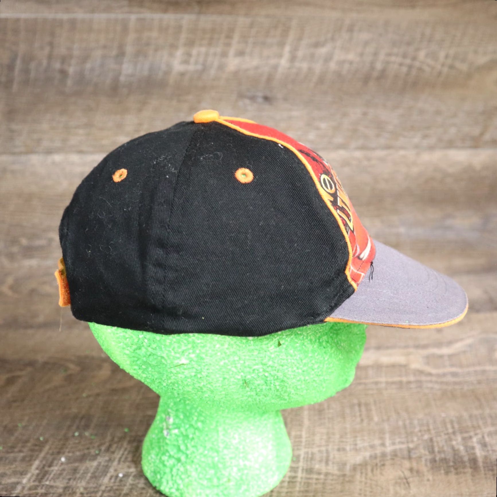 Disney Disney Baseball Cap Cars Pattern Adjustable Hat Cap for Teens Multicolor Black Disney Pixar Cars Theme Cars Land Movie Cars 2 Mens Girls Womens Size ONE SIZE - 3 Thumbnail