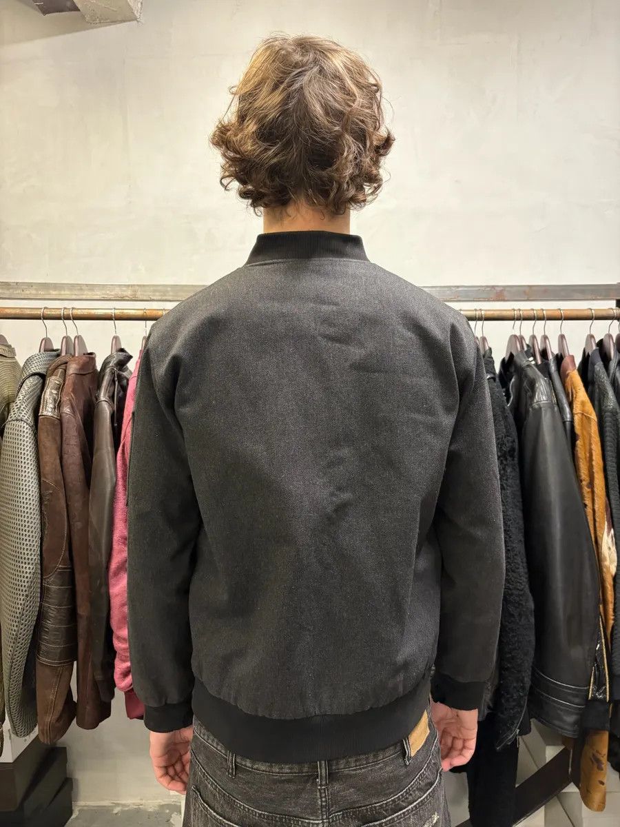 Our Legacy Our Legacy Grey Wool Bomber Jacket Size US M / EU 48-50 / 2 - 3 Thumbnail