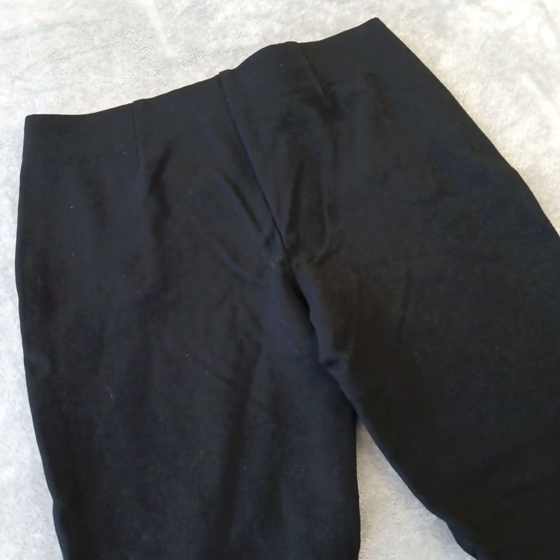 Vintage Chico'S Cropped Pants US Women 4 Size Black Pull On Stretch 30x24.5 Mid Rise Size 27" / US 4 / IT 40 - 7 Thumbnail
