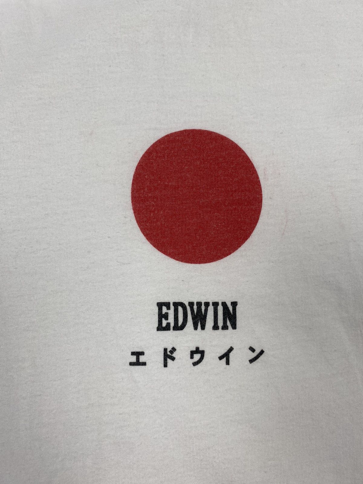 Edwin Edwin Japanese Band Whit Cotton T Shirt Size L Size US L / EU 52-54 / 3 - 6 Thumbnail
