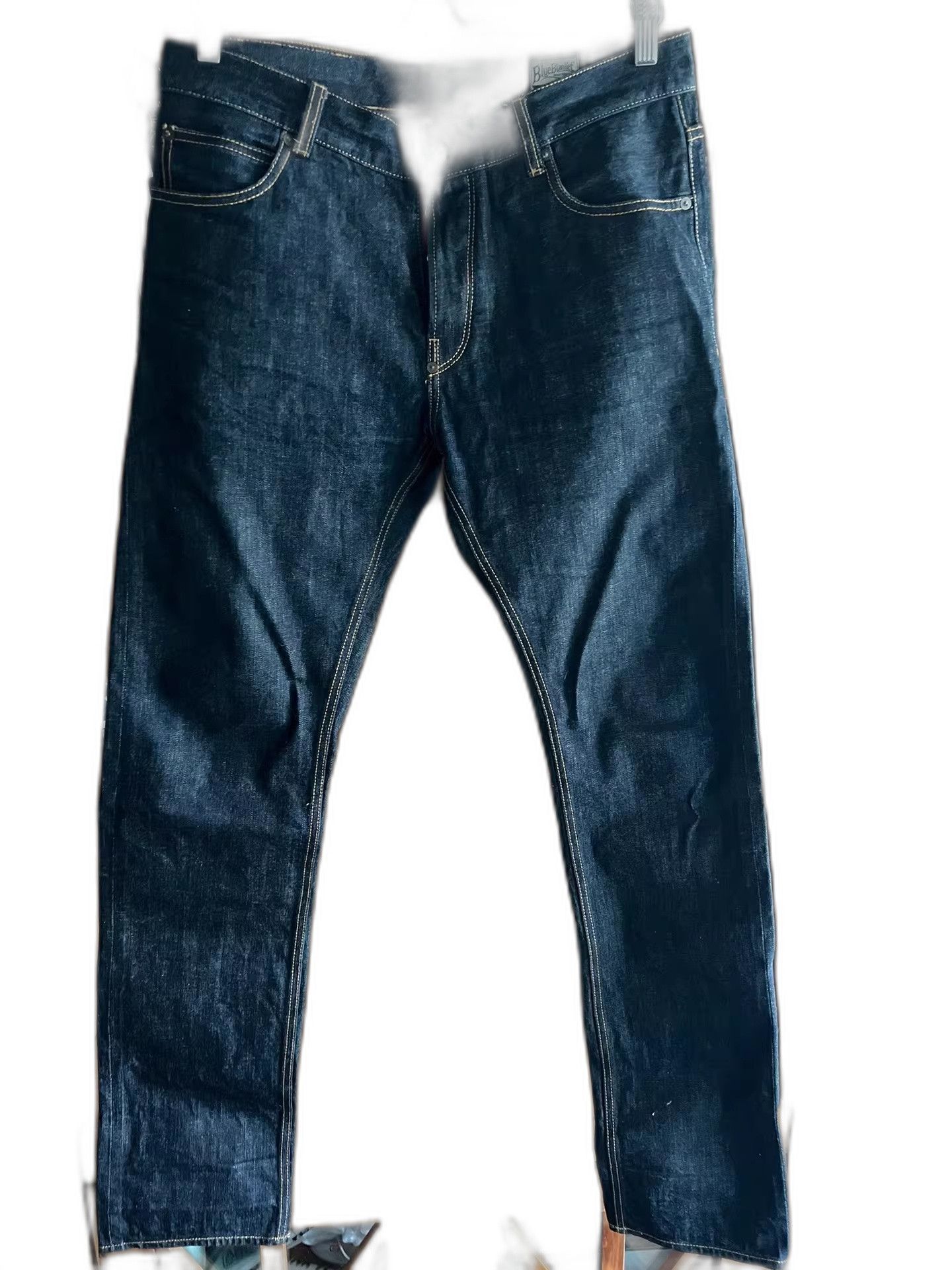 Blue Blanket Blue Blanket Handmade Raw Denim Jeans P01 Size US 32 / EU 48 - 1 Thumbnail