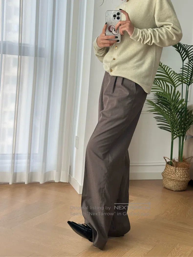Hermes Hermes size M Margiela Era Wool Crepe Pleated Casual Busine Size 26" / US 2 / IT 38 - 2 Thumbnail