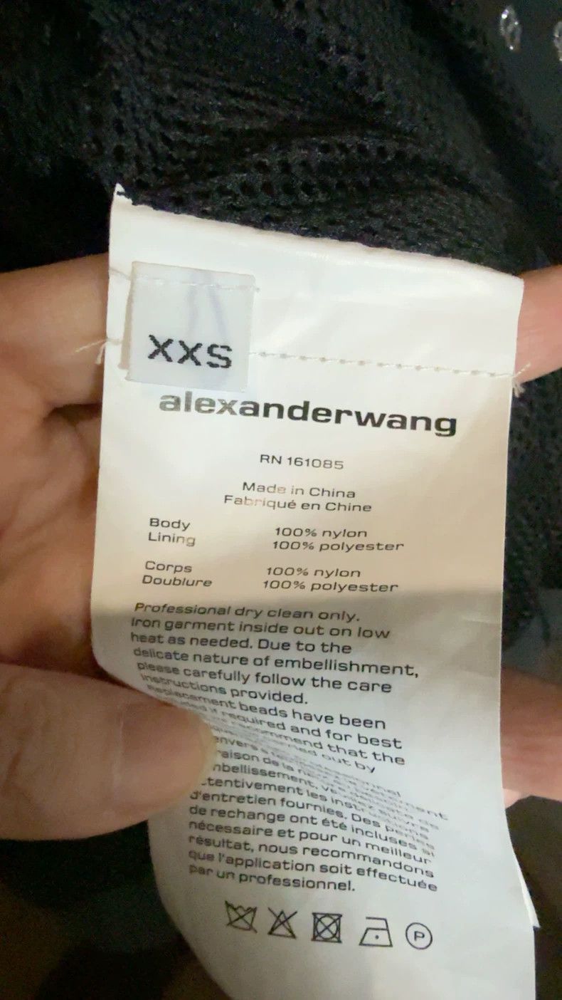 Alexander Wang Alexander Wang Embellished Zip Jacket- Size XXS / US 00 / IT 34 - 6 Thumbnail