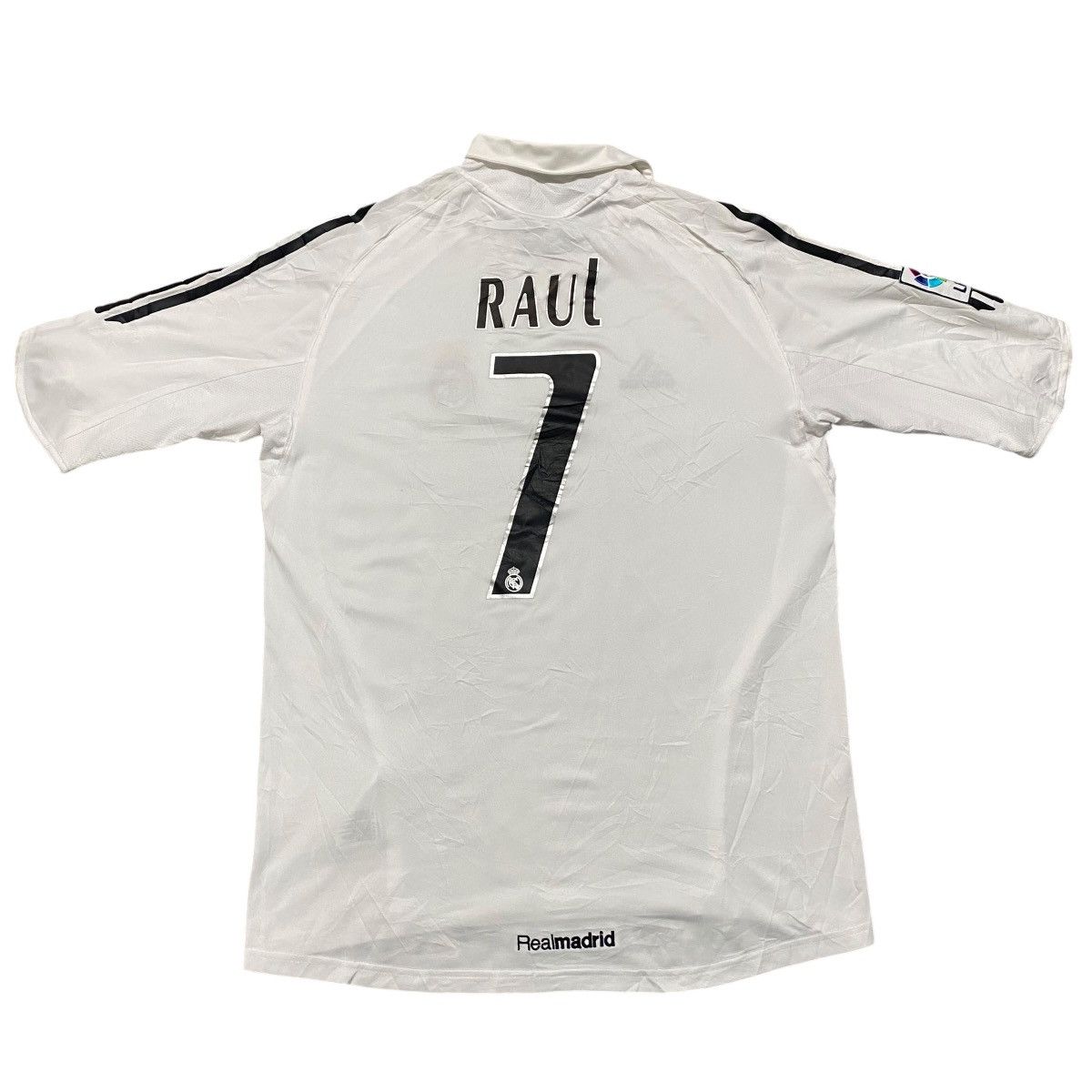 Adidas Vintage Raul Gonzalez Jersey Real Madrid Home 2005 Size US M / EU 48-50 / 2 - 1 Thumbnail