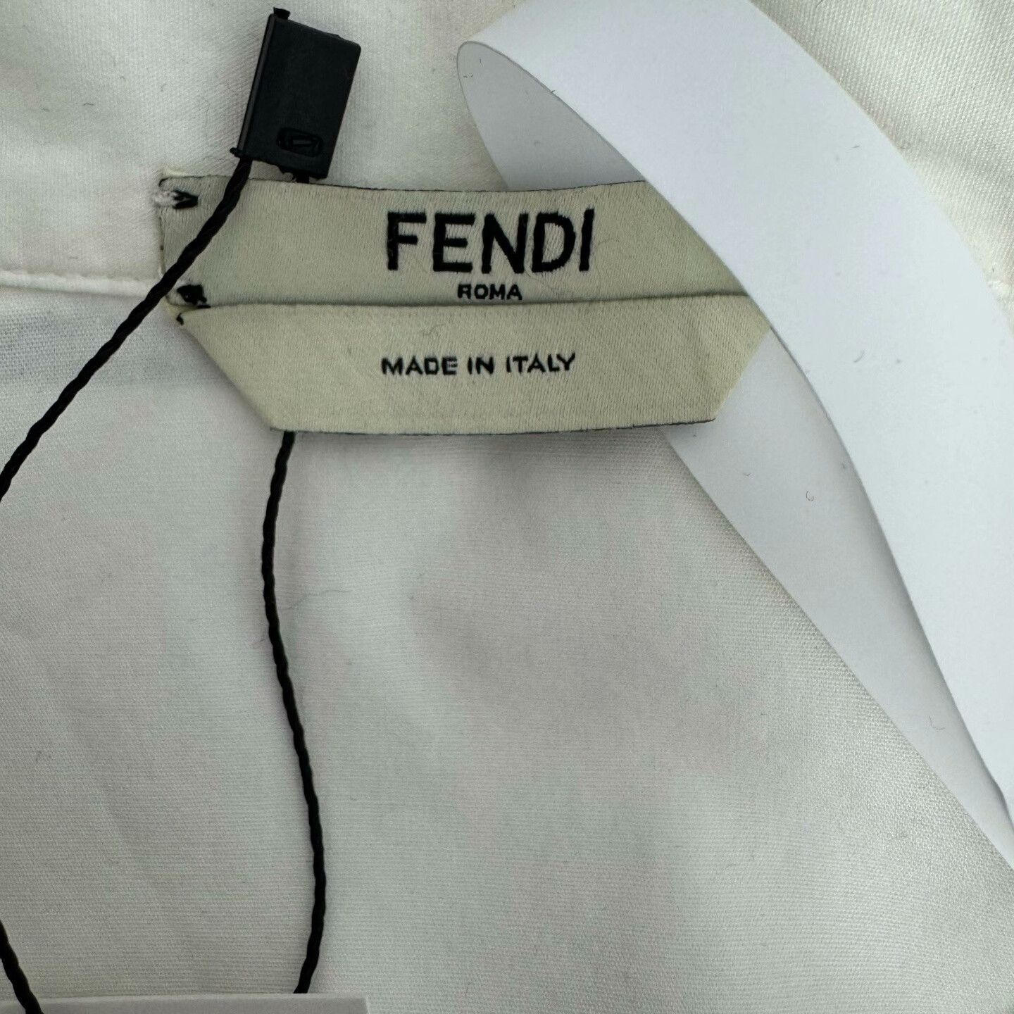 Fendi Fendi Hand-Painted Shirt in California Sky Size US M / EU 48-50 / 2 - 5 Thumbnail