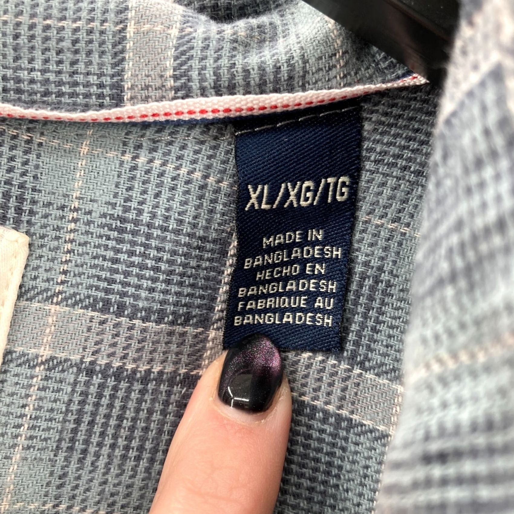 Wrangler Wrangler Cloud Flannel Western Button Up Shirt Mens XL Blue Plaid Cowboy Rodeo Size US XL / EU 56 / 4 - 5 Thumbnail