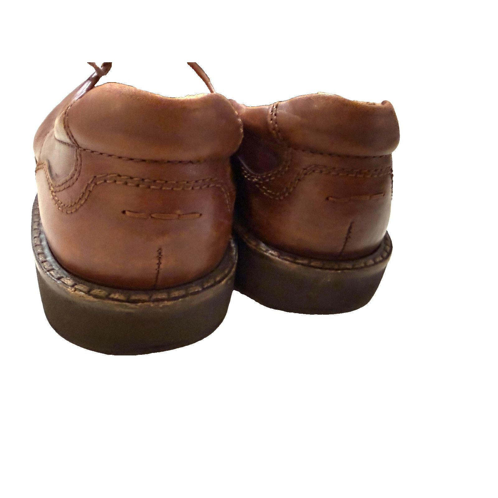 Ecco ECCO Shoes Mens Size 9.5 Brown Leather Arch Support Comfort Size US 9 / EU 42 - 6 Thumbnail
