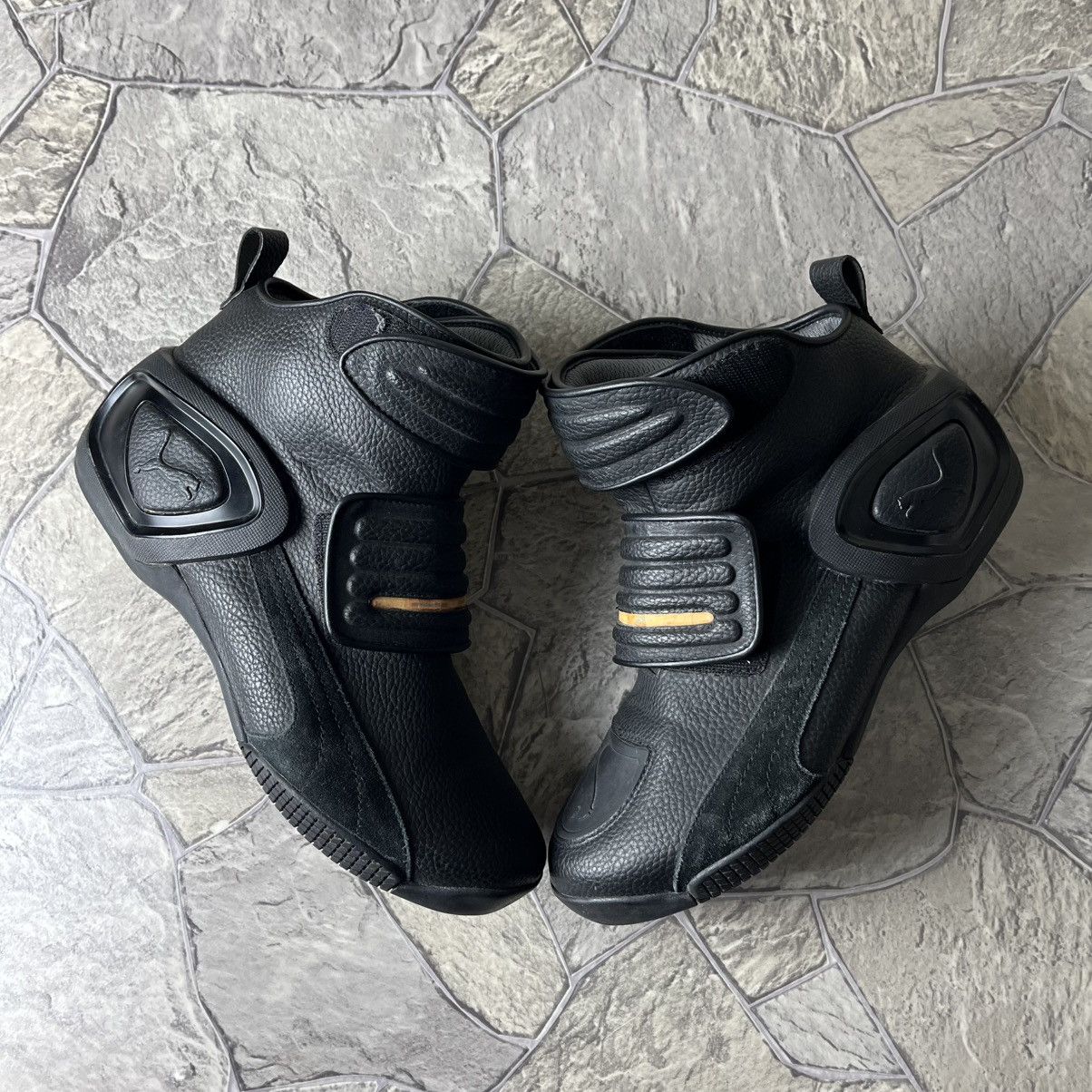 Puma Puma Ducati Leather Motorcycle Boots Black Size US 11.5 / EU 44-45 - 5 Thumbnail