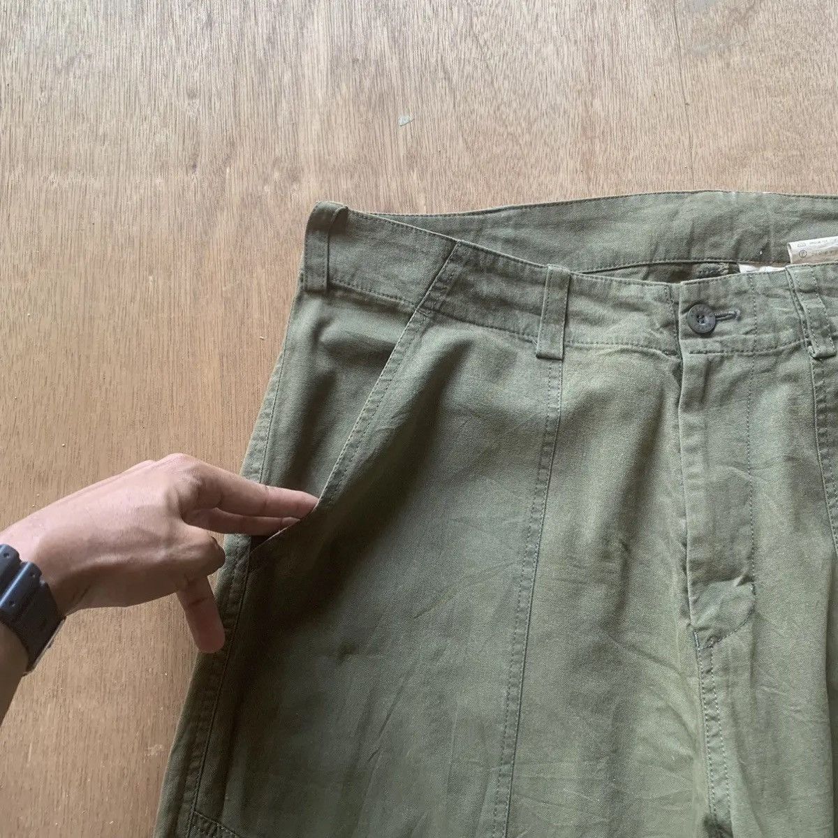 Beauty Beast VINTAGE ABSTRISE TROUSERS BAGGY 36x33 CARPENTER PANTS Size US 36 / EU 52 - 4 Thumbnail