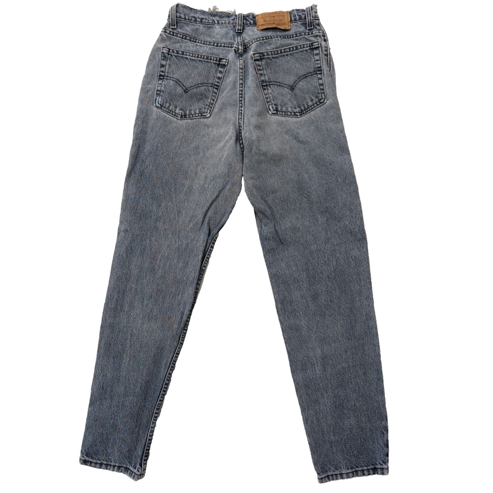 Levi's VINTAGE Levi's Womens Jeans Blue 512 Slim Fit Tapered Leg 13 Med 30x30 Sz 10 V2W Size 34" / US 12 / IT 48 - 2 Thumbnail
