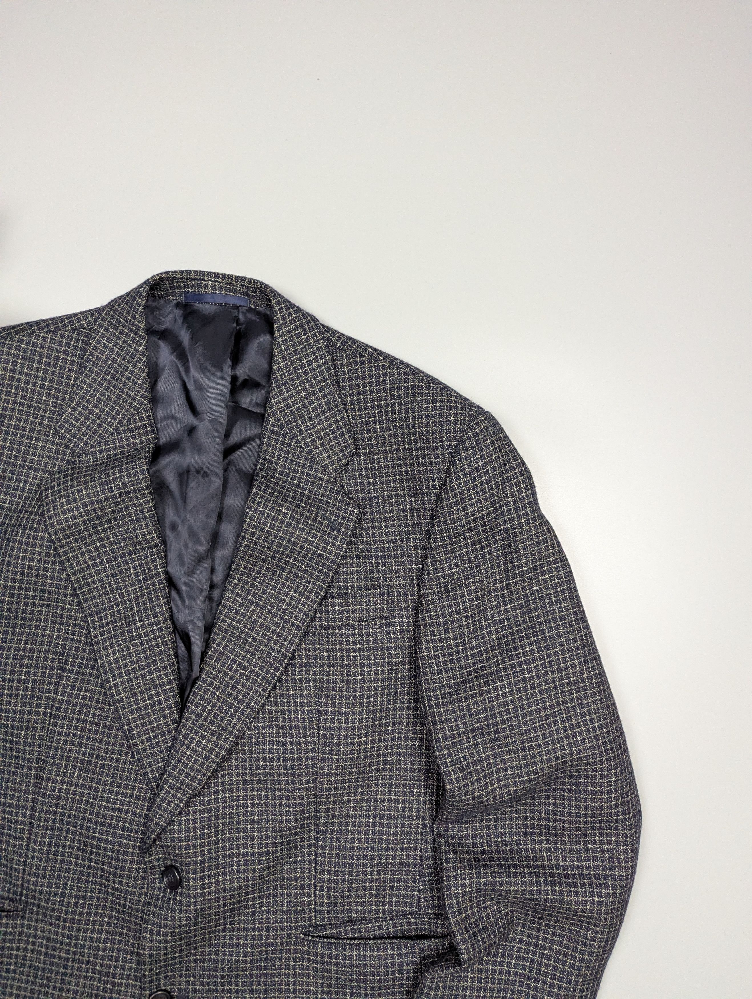 Vintage Vintage Carl Gross Wool Blazer Tailored by Leffers Men’s XL Size 52R - 5 Thumbnail
