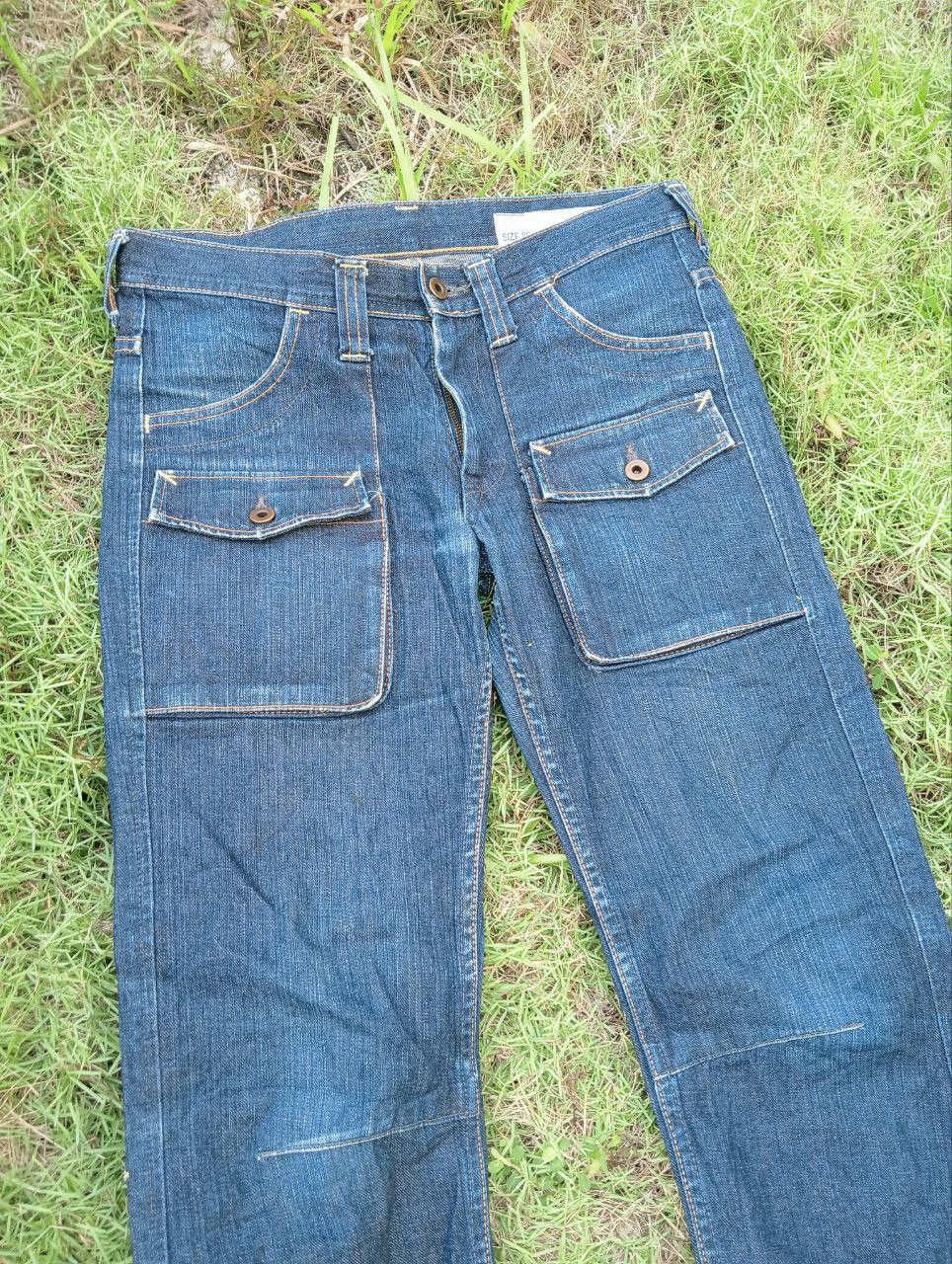 Japanese Brand JAPANESE STUDIO ECRU 6 POCKET BUSHPANTS JEANS Size US 33 - 4 Thumbnail
