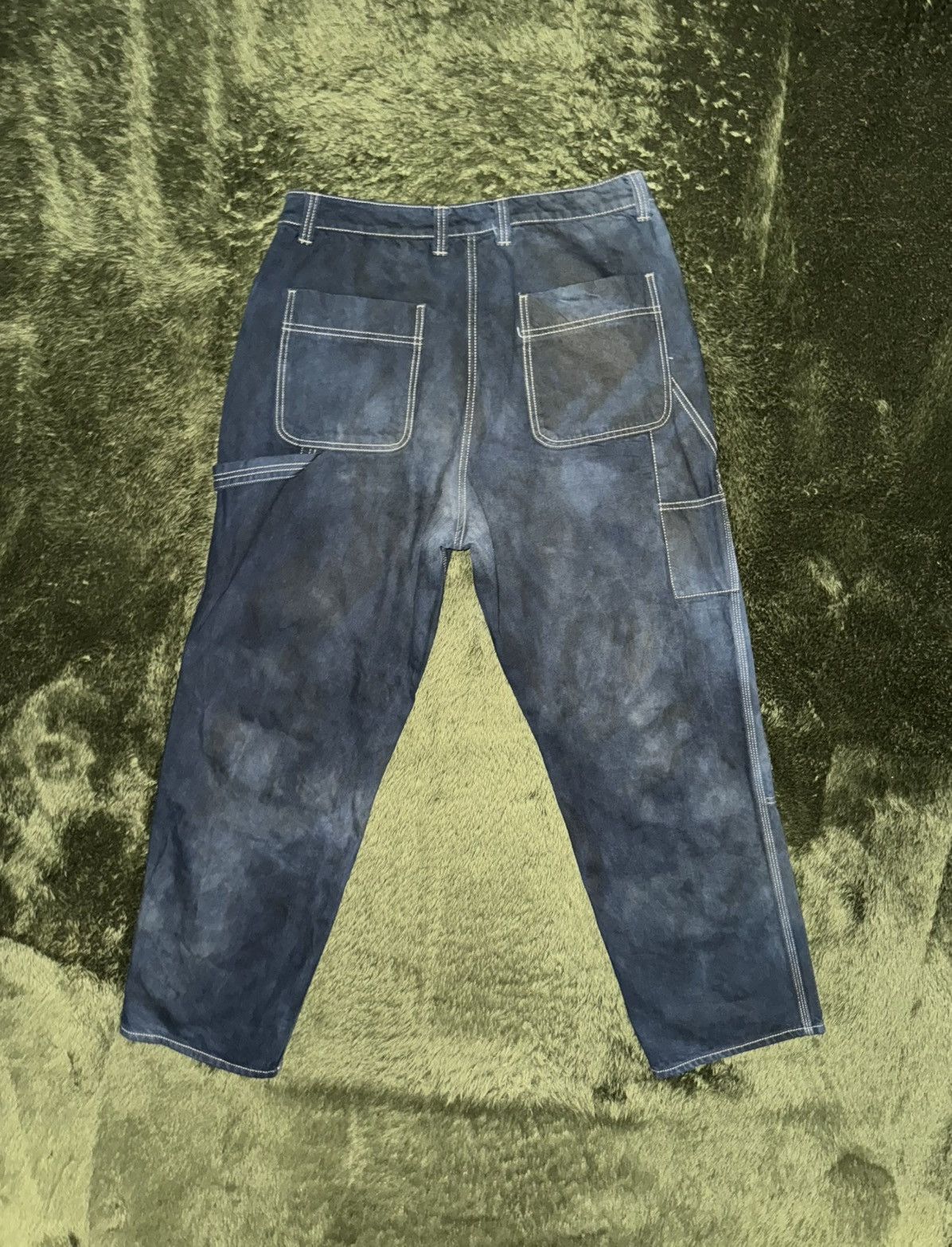 Penfield [XL] Penfield Hand-Dyed Loose Fit Double Knee Work Pants Size US 34 / EU 50 - 8 Thumbnail