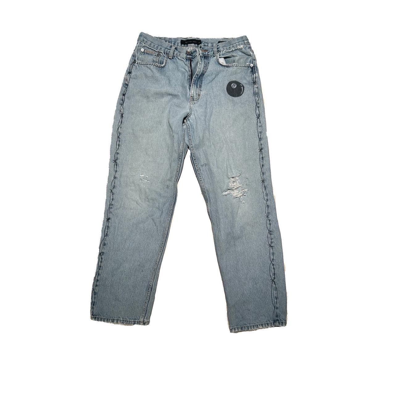 Calvin Klein Vintage custom 1 of 1’s Calvin Klein denim jeans Size US 33 - 3 Thumbnail