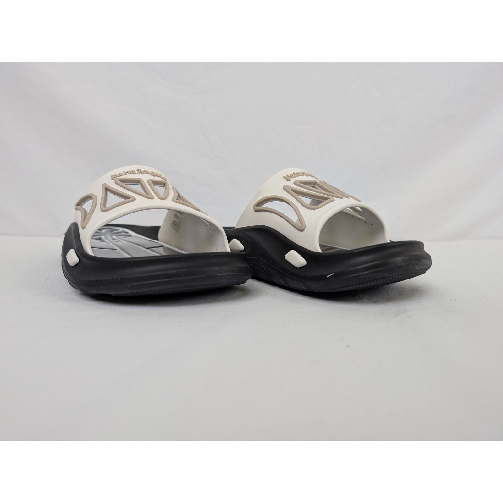 Palm Angels o1rshd1 Modular Slide in Black/White Size US 8 / EU 41 - 4 Thumbnail