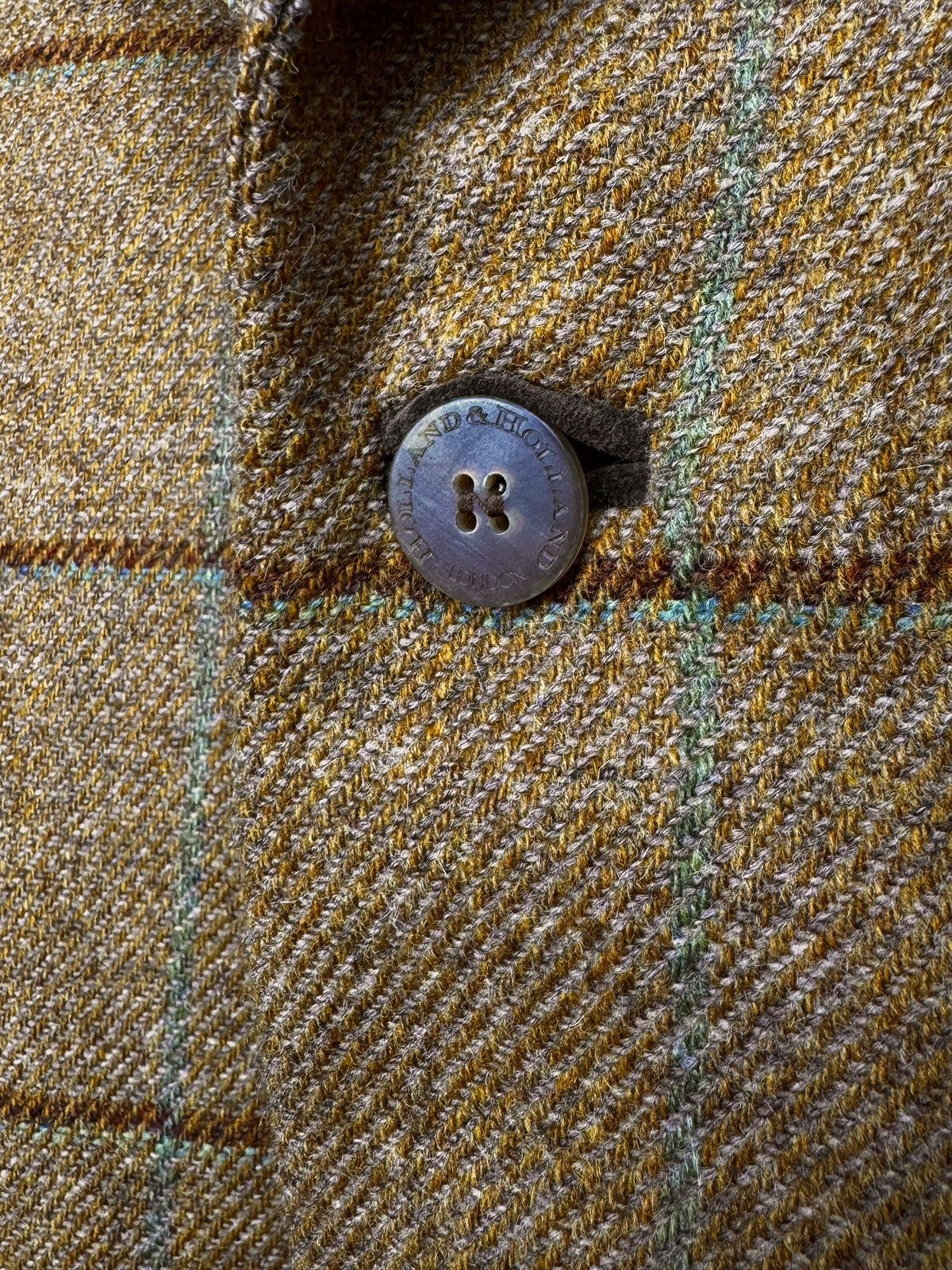 Holland & Holland Holland & Holland checkered tweed hunting blazer jacket 58 Size US XXL / EU 58 / 5 - 6 Thumbnail