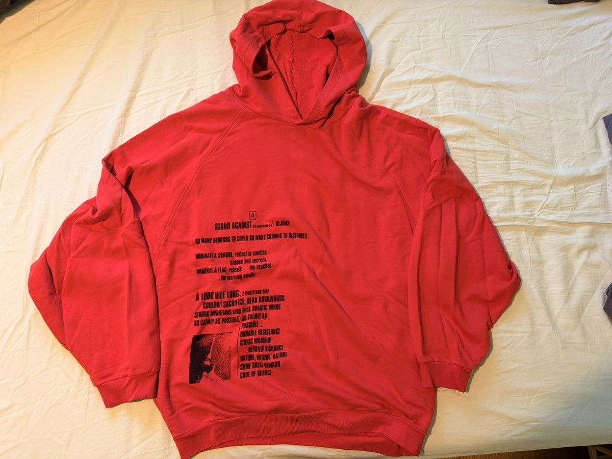 Raf Simons Raf Simons Archive Redux “Terror” hoodie Size US XL / EU 56 / 4 - 1 Thumbnail