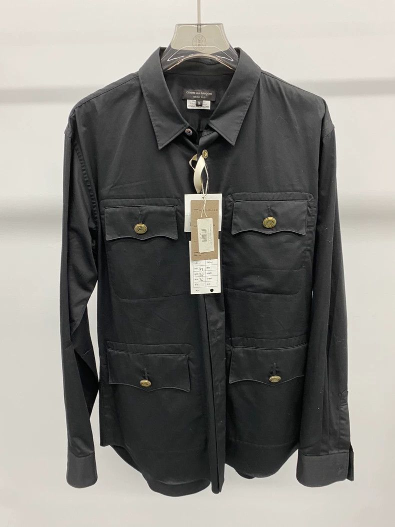 Comme des Garcons Comme des Garçons HOMME PLUS Black Shirt - dmc Size US M / EU 48-50 / 2 - 1 Thumbnail
