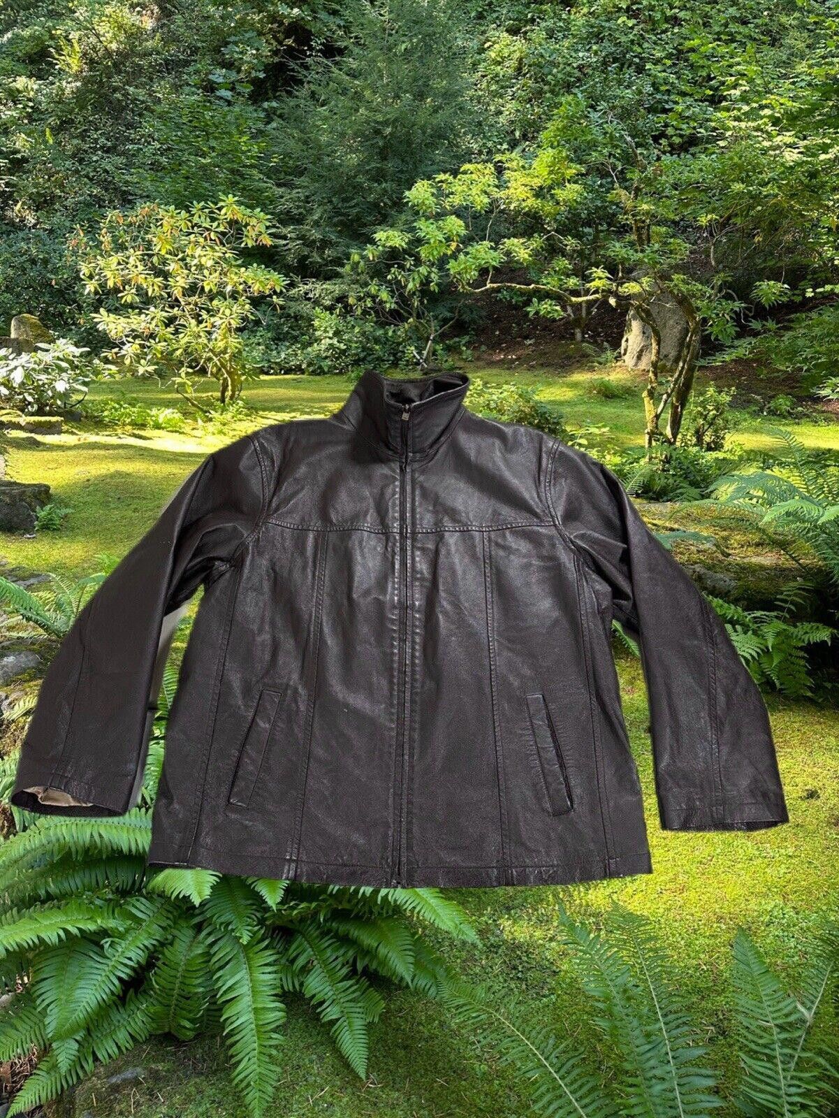 Columbia men's leather jacket deals