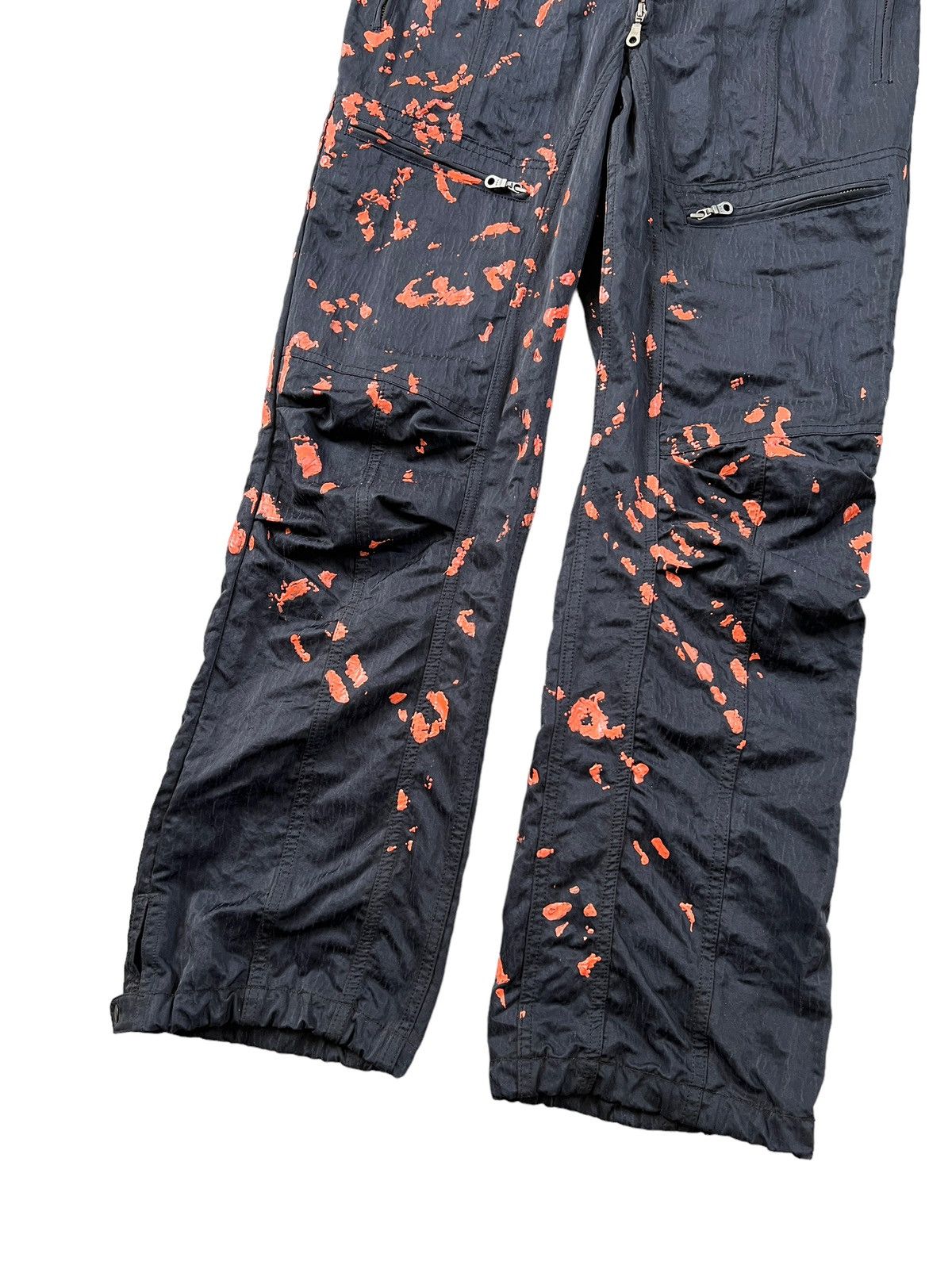 5351 POUR LES HOMMES 5351 Pour Les Hommes Multipocket Tech Painted Jumpsuit Size US 34 / EU 50 - 3 Thumbnail