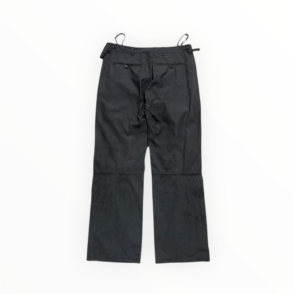 Helmut Lang Archive AW99 Helmut Lang Woven Biker Trousers. Size US 30 / EU 46 - 2 Thumbnail