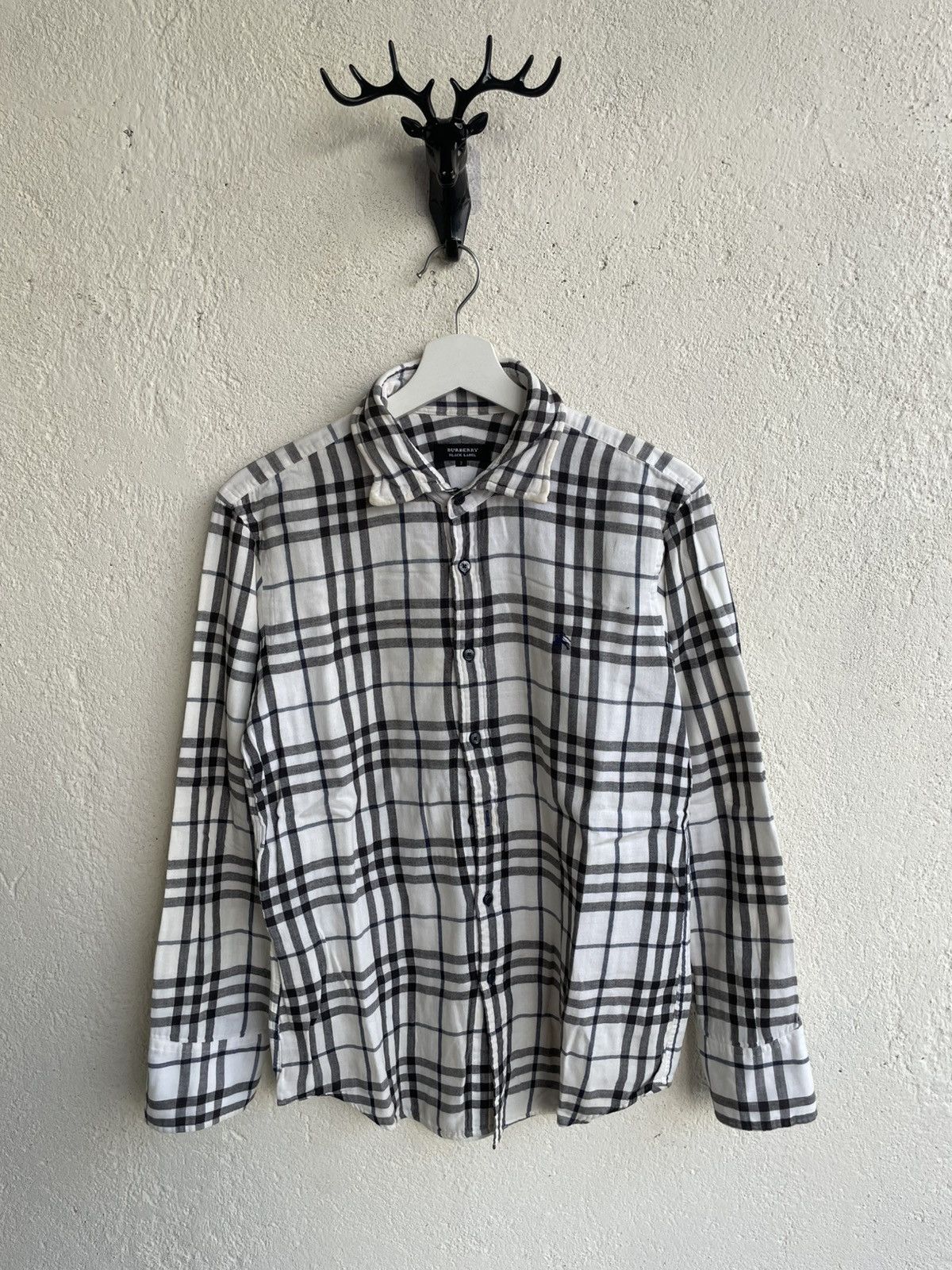 Burberry Vintage Burberry Plaid Shirt Archival Y2K Hysteric Issey If6 Size US M / EU 48-50 / 2 - 1 Thumbnail