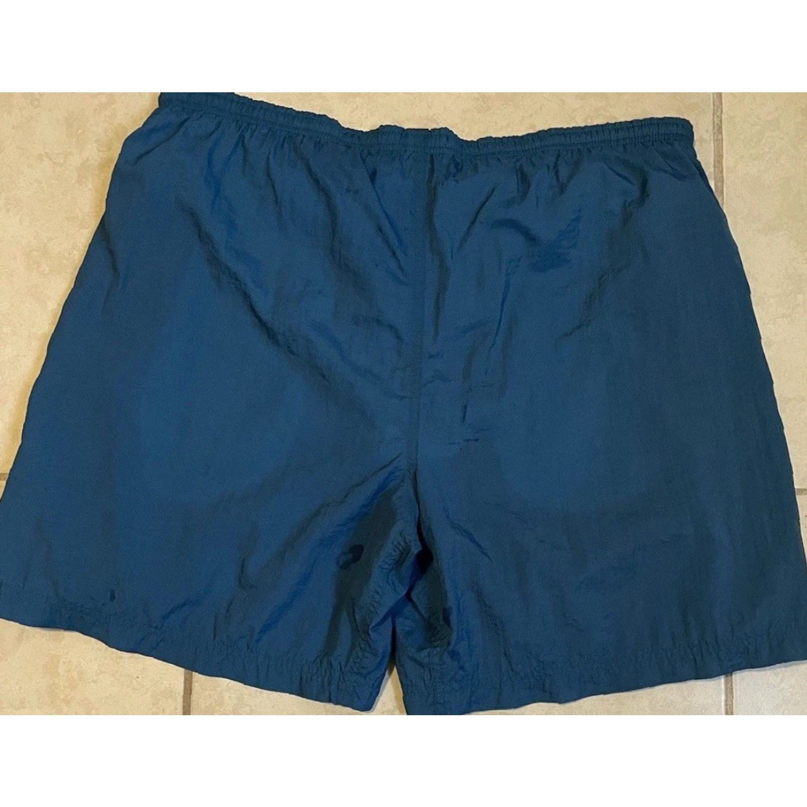 Nike VINTAGE Nike ACG Board Shorts XL Blue 90s Surf Beach Sports Swim Trunks Mens Size US 36 / EU 52 - 4 Thumbnail