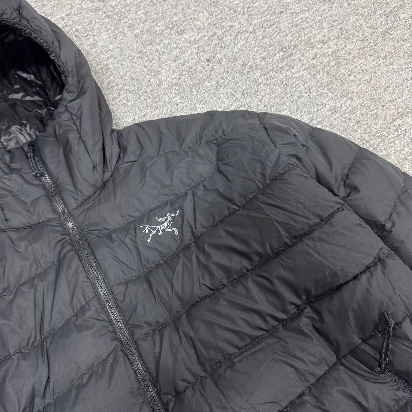 Arc'teryx Arcteryx Thorium AR Black Hooded Down Jacket XL 99 New Size US XL / EU 56 / 4 - 4 Thumbnail
