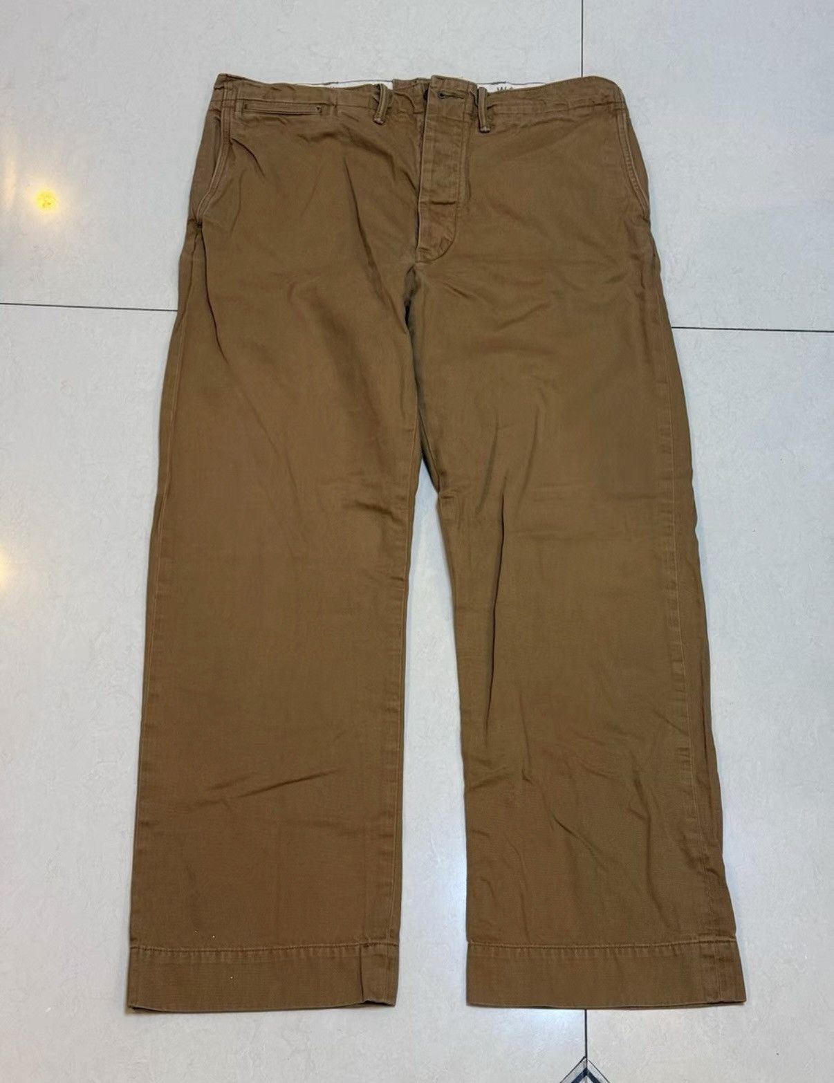 Doublet Double RL RRL Loose Straight-Leg Casual Trousers Size US 34 / EU 50 - 1 Thumbnail