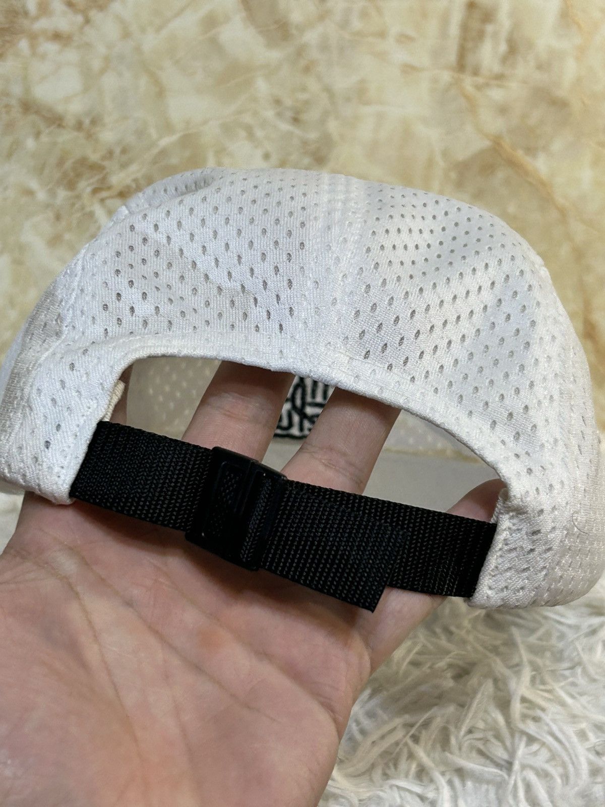 Belief NYC Belief NYC White 5 Panel Hat Mesh Cap Skate Sk8 USA Size ONE SIZE - 4 Thumbnail