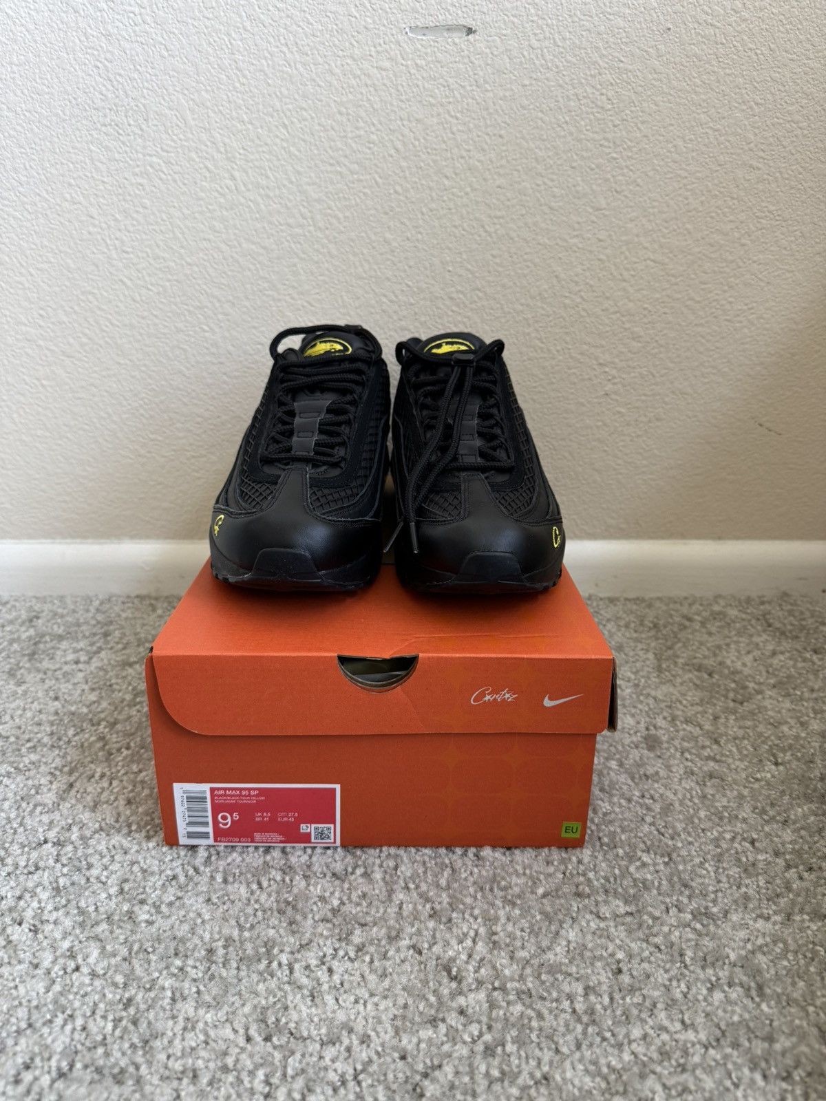 Corteiz × Nike Honey Black 95s Size US 9.5 / EU 42-43 - 1 Thumbnail