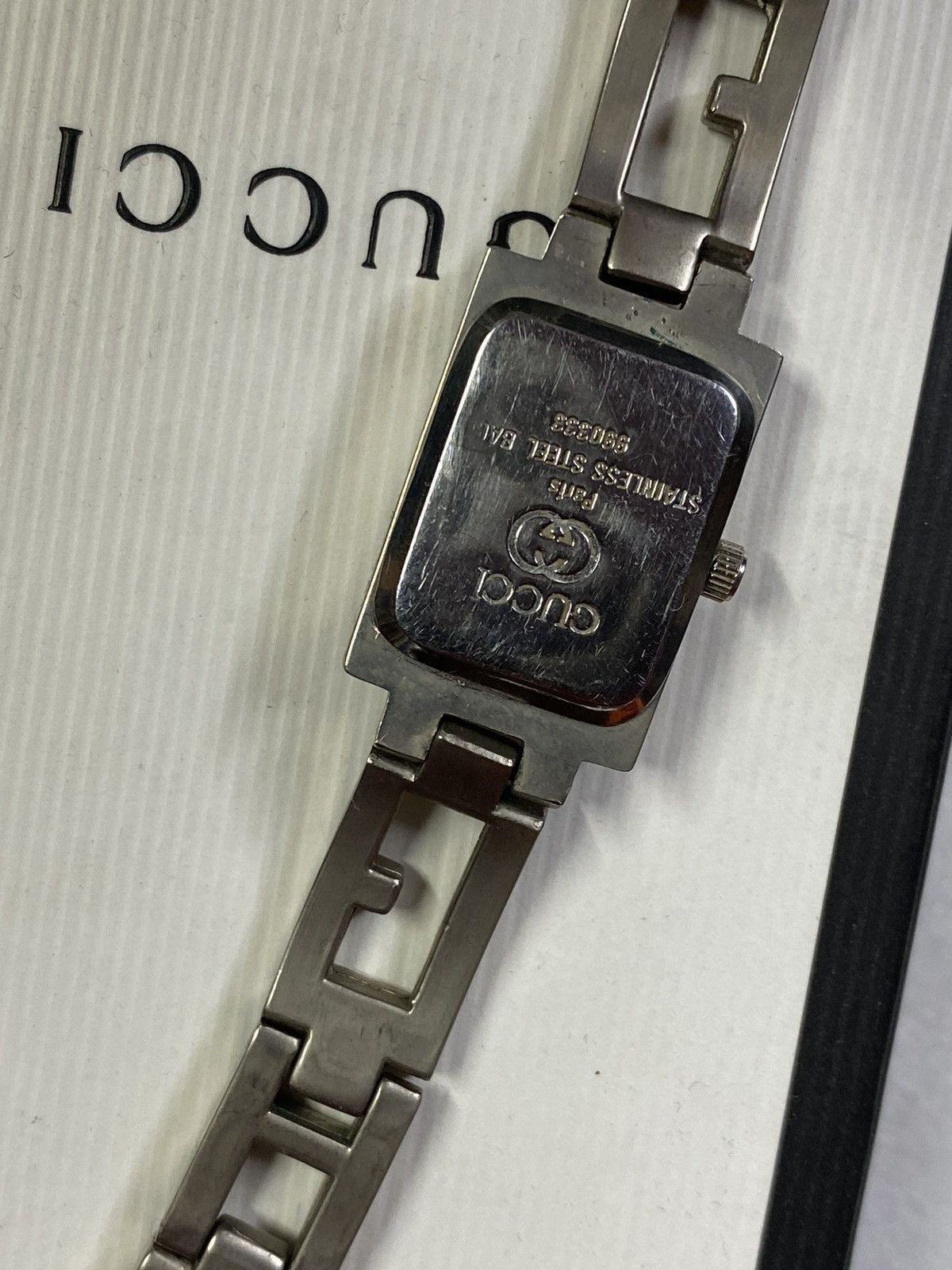 Gucci Gucci GG Stainless Steel Women’s Watch Preowned Size ONE SIZE - 3 Thumbnail