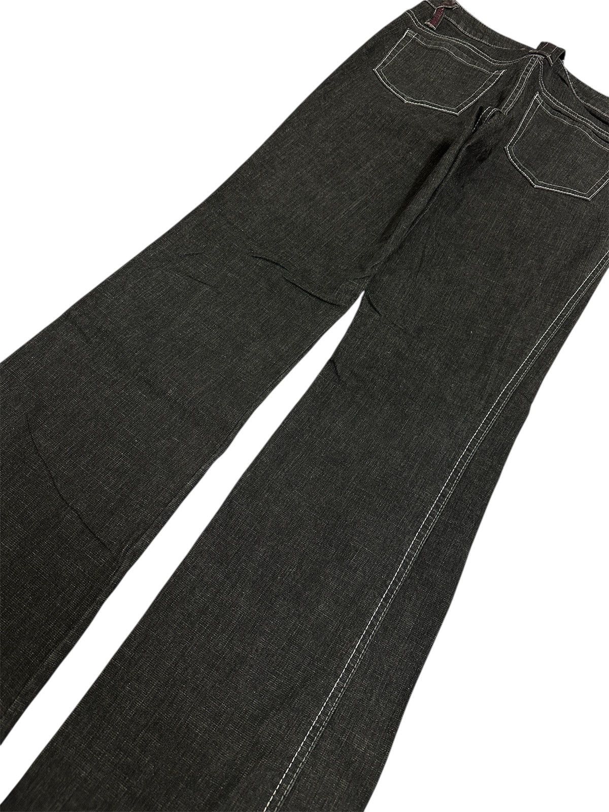 Japanese Brand × Yohji Yamamoto KOJI TACHIYAMA Flare Jeans Size US 29 - 8 Thumbnail