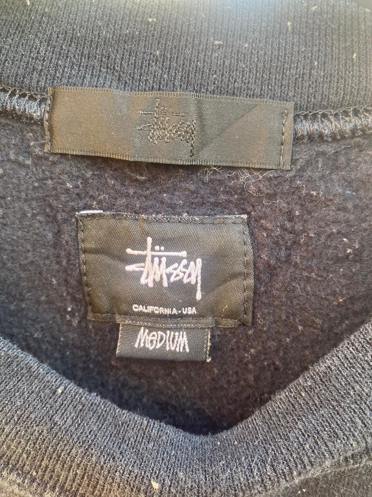 Stussy Stüssy Klyons crewneck sweatshirt in black Size US M / EU 48-50 / 2 - 5 Thumbnail