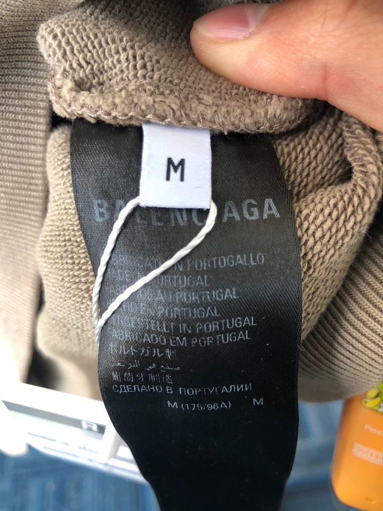 Balenciaga Balenciaga Hooded gray sweater Size US M / EU 48-50 / 2 - 4 Thumbnail