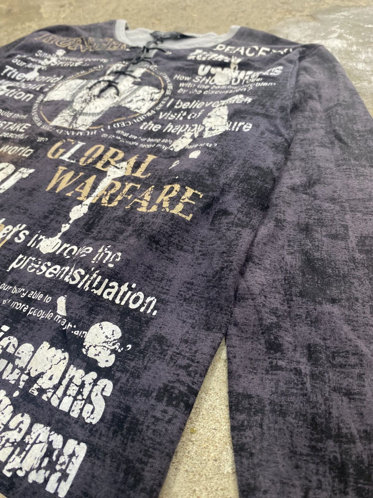 Hysteric Glamour stop war prayer to peace beaumere japanese grunge LS Size US M / EU 48-50 / 2 - 7 Thumbnail