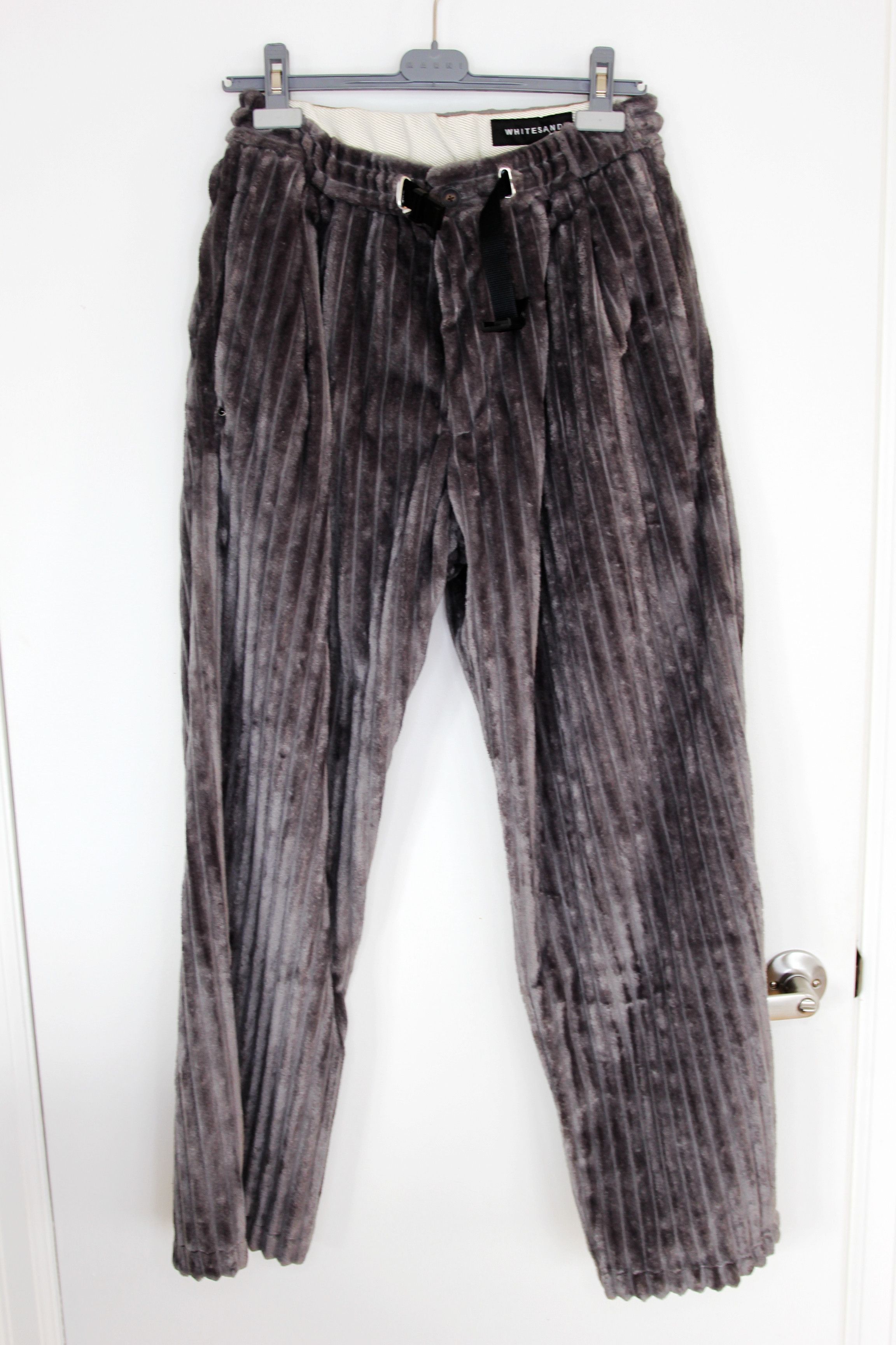 Other BNWT AW24 WHITESAND PLUSH RIBBED PANTS 46 Size US 30 / EU 46 - 2 Thumbnail