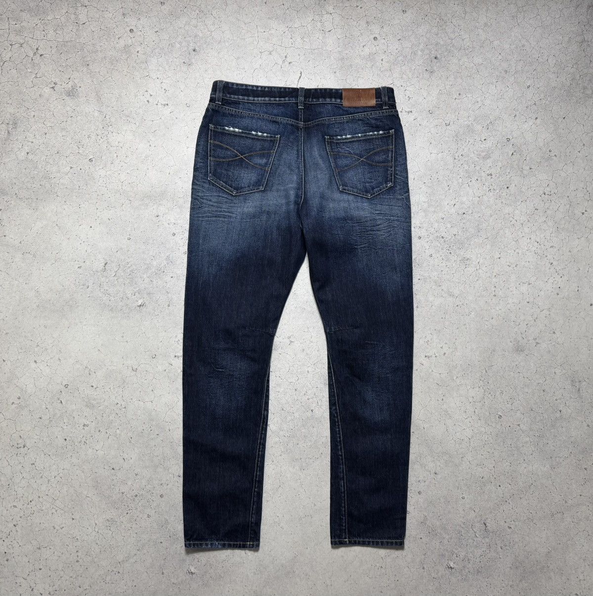 Brunello Cucinelli Brunello Cucinelli Luxury Denim Jeans Vintage Navy Size US 34 / EU 50 - 17 Thumbnail