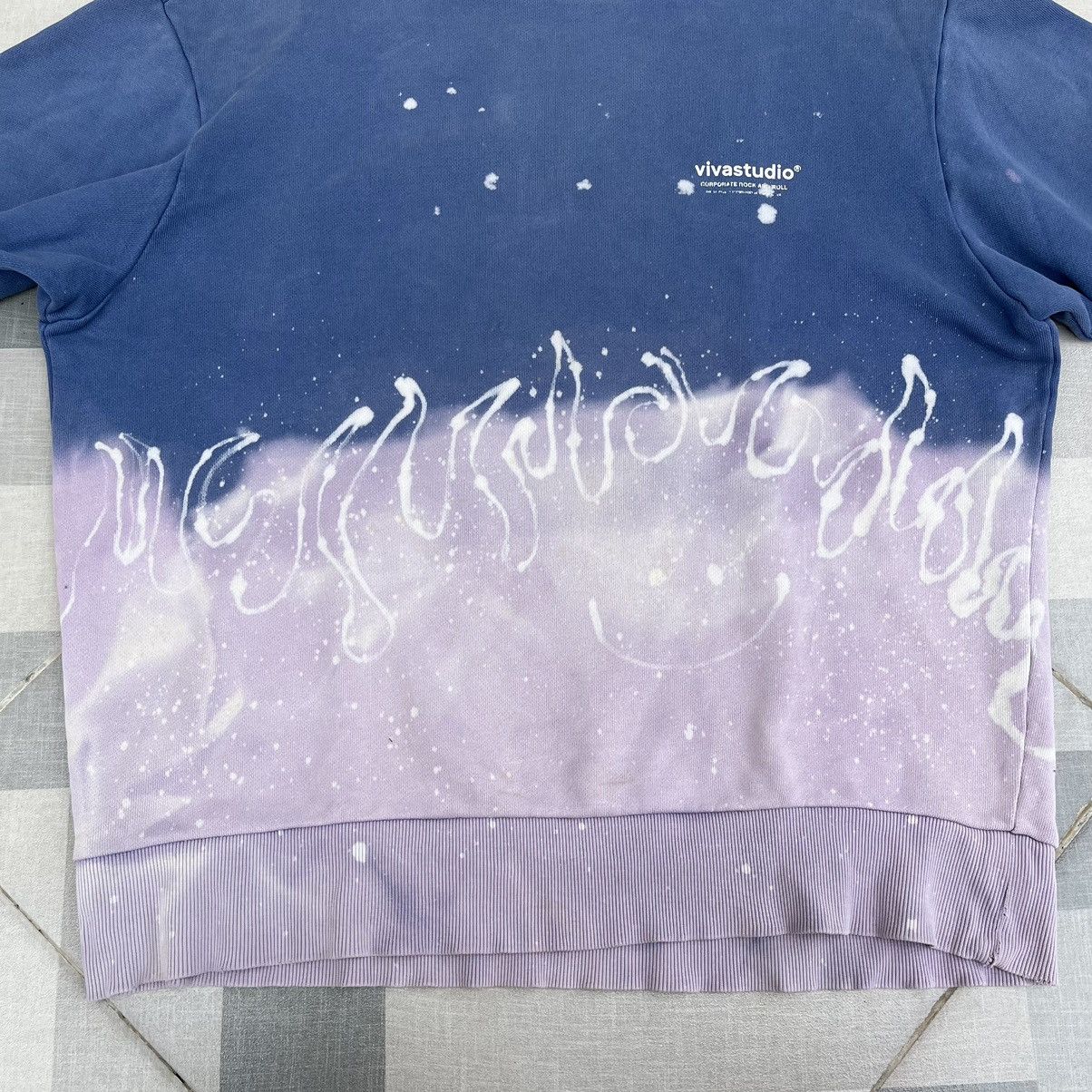 Vivastudio Vivastudio Destroyed Flame Dye Sweaters Size US L / EU 52-54 / 3 - 5 Thumbnail