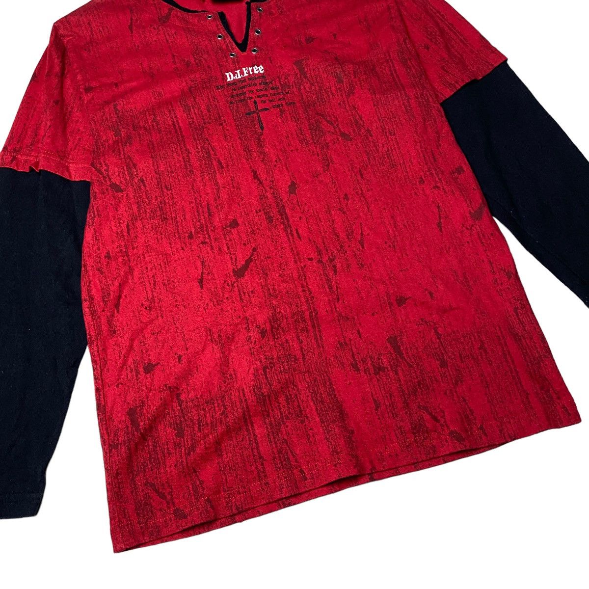 Hysteric Glamour 2000's D.J.Free Tribal Poem Longsleeve Size US S / EU 44-46 / 1 - 7 Thumbnail