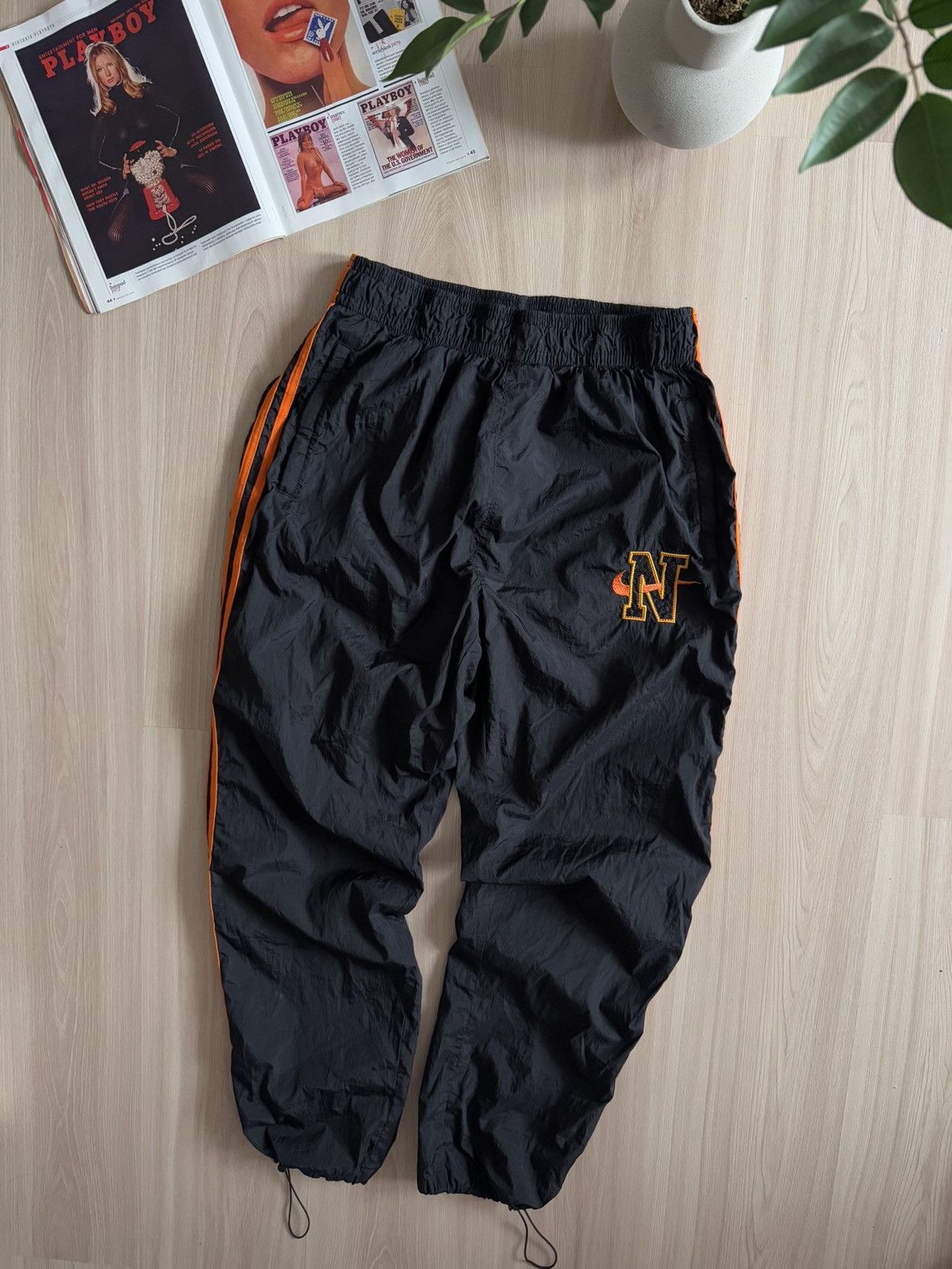 Nike Vintage Nike Nylon Track Pants 00s Size US 34 / EU 50 - 4 Thumbnail
