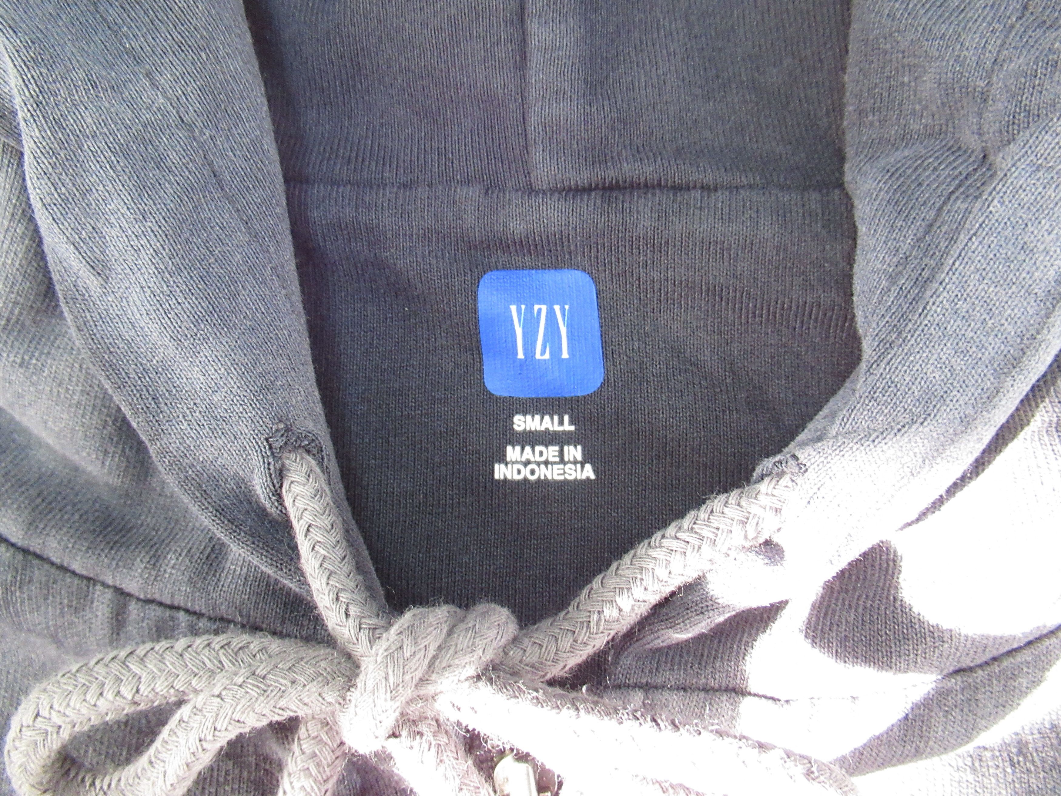 Balenciaga × Gap × Yeezy Yeezy Gap Zip Hoodie Poetic Black Size US S / EU 44-46 / 1 - 7 Thumbnail