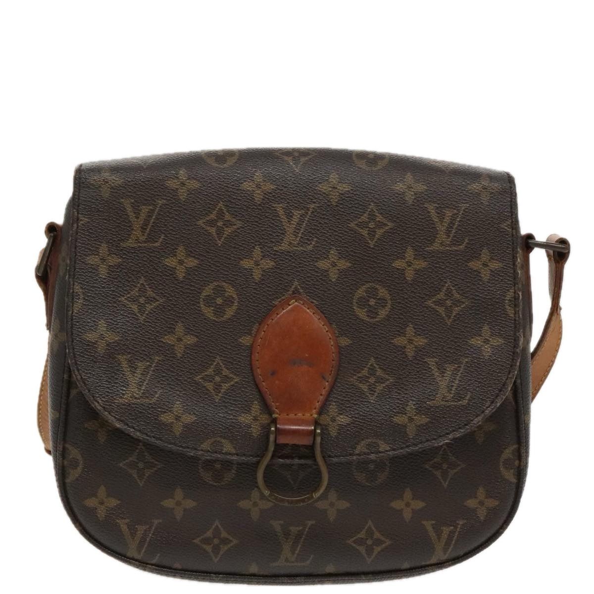 Louis Vuitton LOUIS VUITTON Monogram Saint Cloud GM Shoulder Bag M51242 Size ONE SIZE - 13 Thumbnail